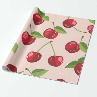 Sweet Cherry Delight Wrapping Paper