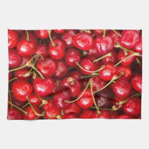 Sweet cherry kitchen towel