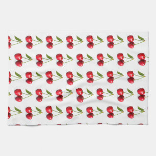 Sweet cherry kitchen towel