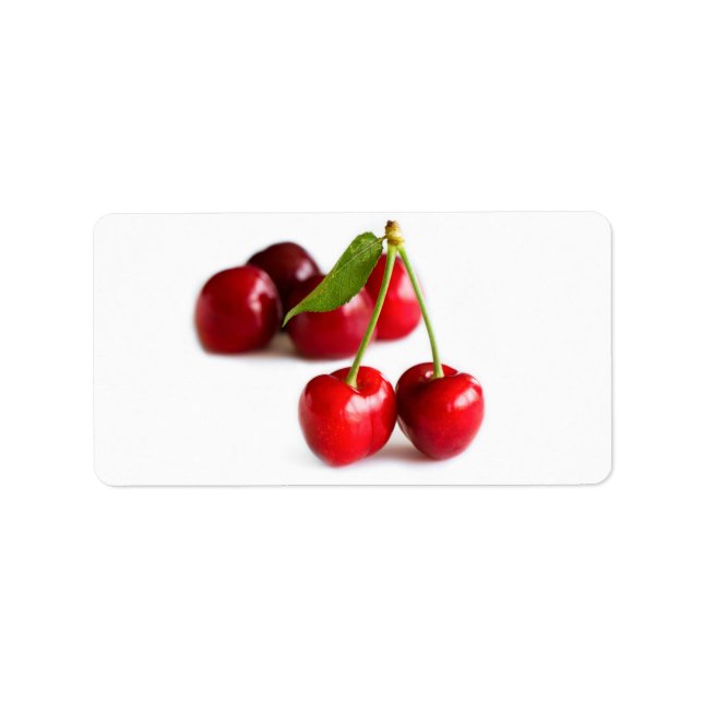 Sweet cherry label (Front)