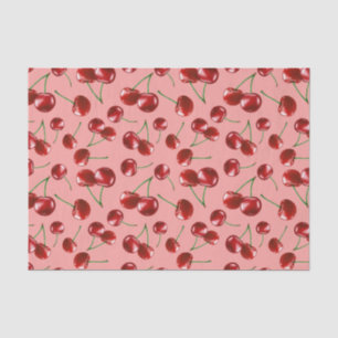 Sweet cherry pattern tissue paper