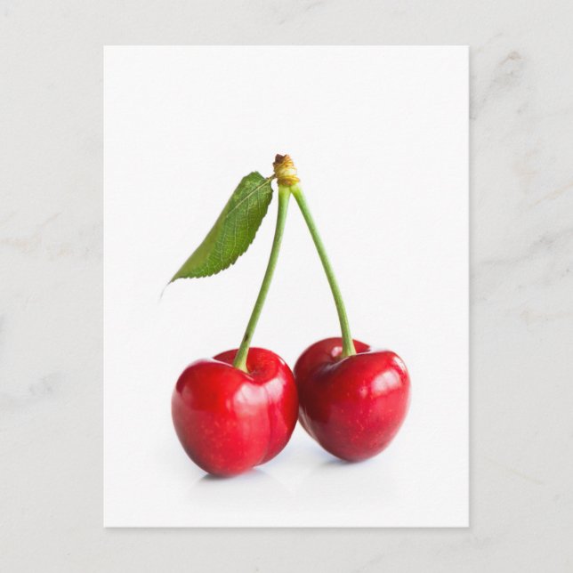 Sweet cherry postcard (Front)