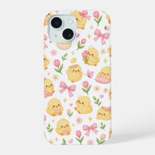 Sweet Chick & Bow Garden iPhone 15 Case