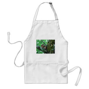 Sweet Chipmunk in a Tree Apparel and Gifts Standard Apron