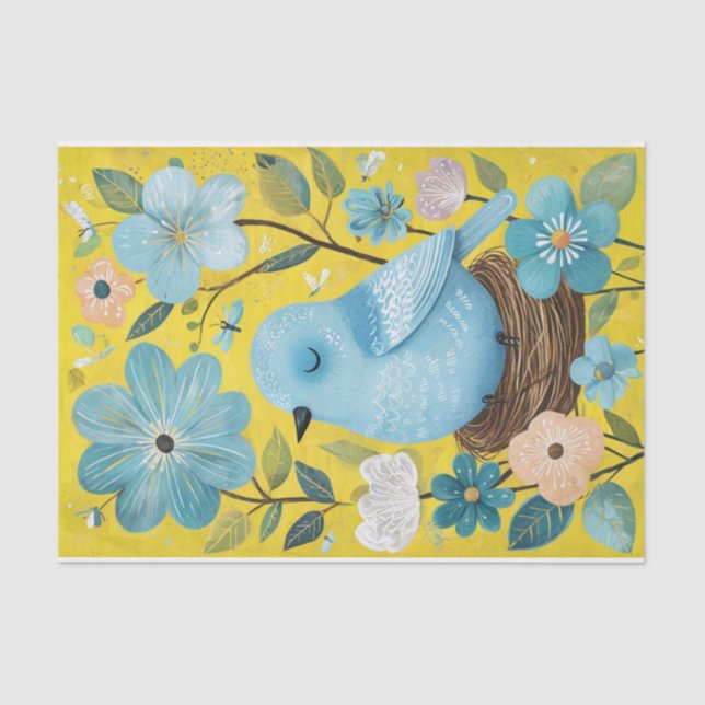 Sweet Chirp Tissue Paper (Front)