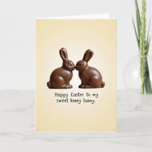 Sweet Chocolate Rabbits Card