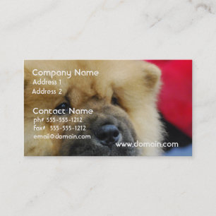 Sweet Chow Chow Business Card