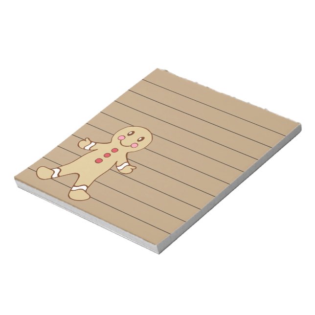 Sweet Christmas Cookie Notepad (Rotated)