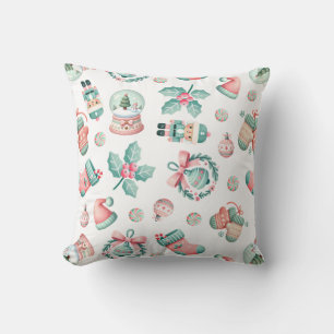 Sweet Christmas Throw Pillow