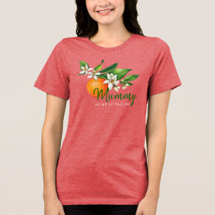 Sweet Citrus Mama To Be Baby Shower Crop Top
