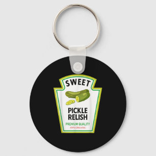 Sweet Ckle Relish Funny Condiment Costume Party Ma Keychain