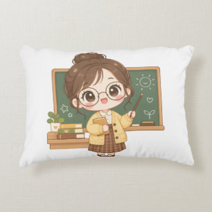 Sweet Classroom Teacher Accent Pillow