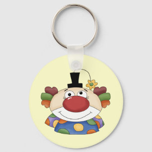 Sweet Clown Face Keychain