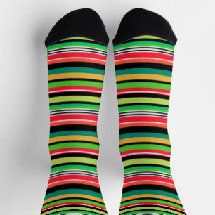 Sweet colourful stripes socks