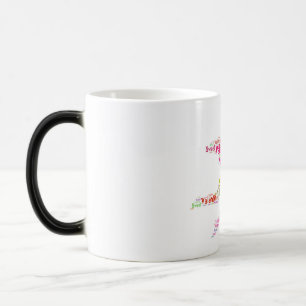 Sweet Colourful Valentine Cupid, Mug and Chocolate