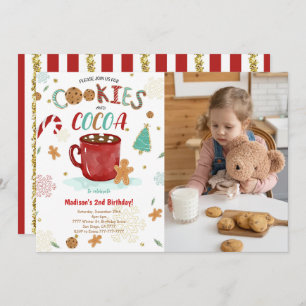 Sweet Cookie Anniversaire Photo Invitation