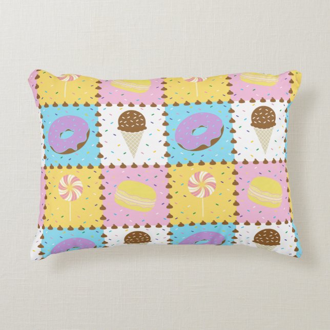 Sweet Cravings Accent Pillow (Front)