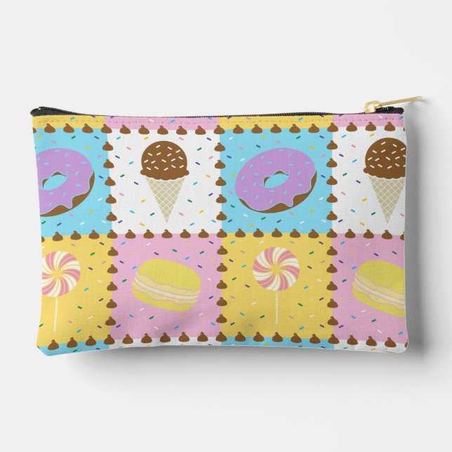 Sweet Cravings Accessory Pouch (Back)