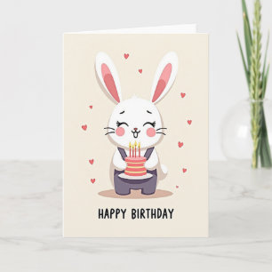 Sweet Creature Candles Birthday Card
