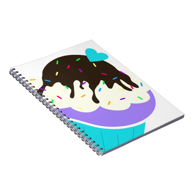 Sweet Cupcake Notebook (Right Side)