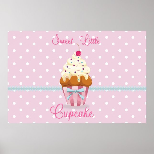 Sweet Cupcake Poster (Front)