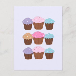 Sweet Cupcakes Postcard