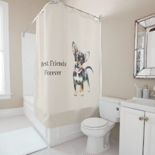 Sweet Cute Brown Cream Chihuahua Dog Best Friends