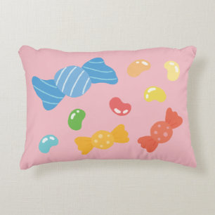 Sweet Cute Candy Reversible Accent Pillow