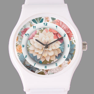 Sweet Dahlias two crowns Watch