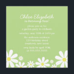 Sweet Daisies Girl Birthday Party Invitation<br><div class="desc">Birthday party invitations</div>