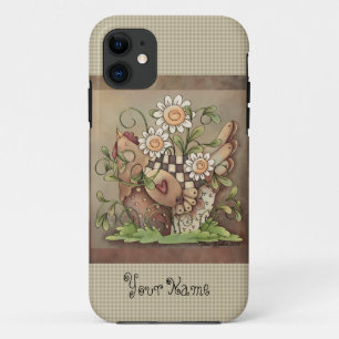 Sweet Daisy Hen iPhone 5/5S 11 Case