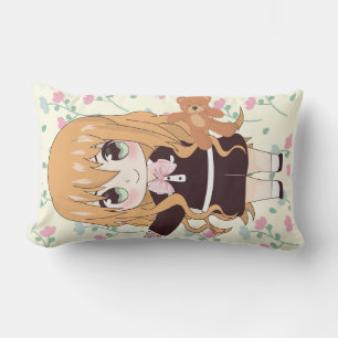 sweet dalls anime style lumbar pillow