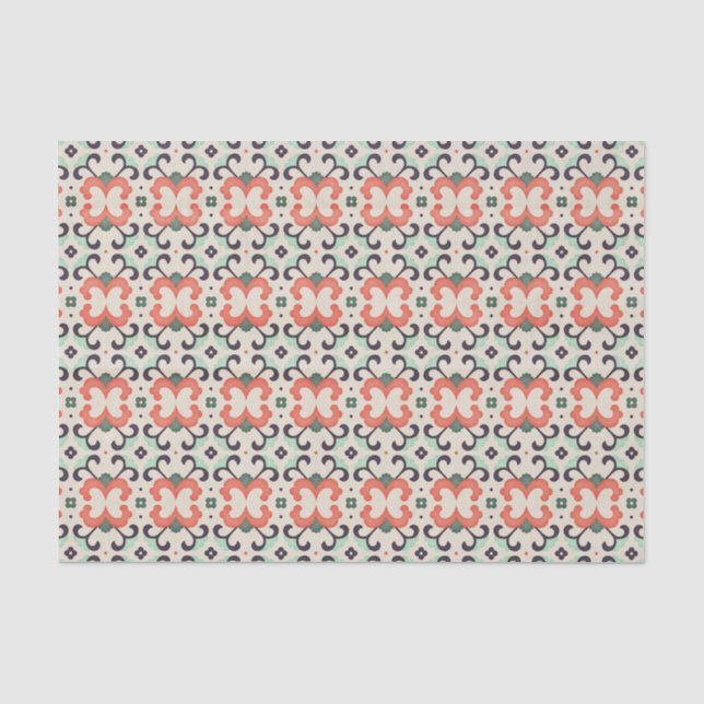 Sweet Damask Tissue Paper (Front)