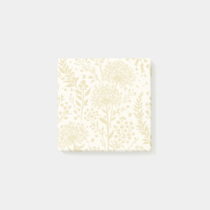 Sweet Dandelion Golden Wheat - Neutral Post-it Notes
