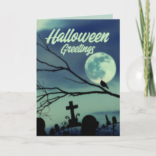 Sweet Darkness Gothique Halloween Carte de voeux