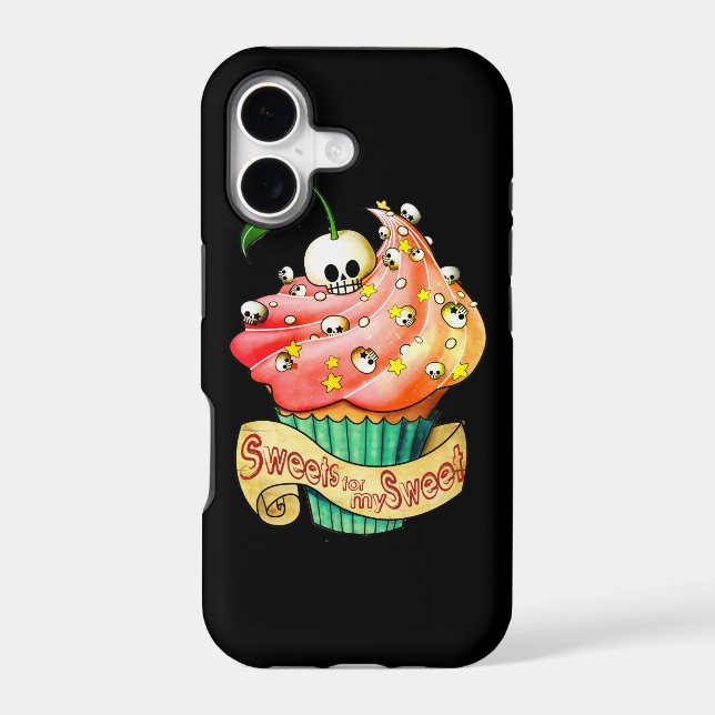 Sweet & Deadly  Skull Cupcake (Back)