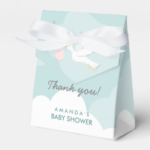 Sweet Delivery Stork Baby Shower Favour Box
