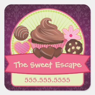 Sweet Desserts Box Seals