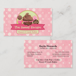 Sweet Desserts Business Card