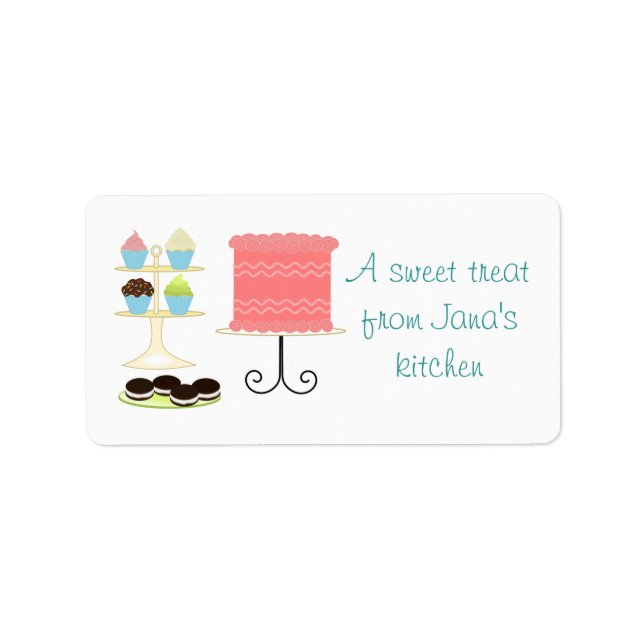 Sweet Desserts Label (Front)