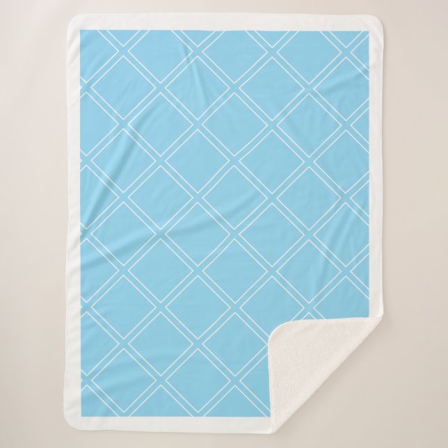SWEET DIAMOND, Fleece  Sherpa Blanket (Front)