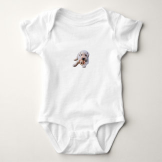 sweet dog baby bodysuit