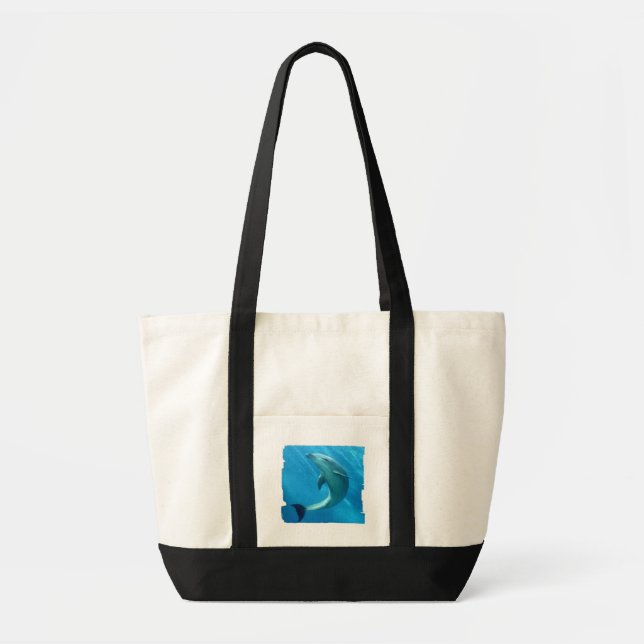 Sweet Dolphin Tote Bag (Front)