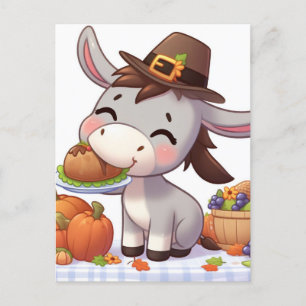 Sweet Donkey Postcard