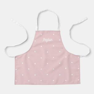 Sweet Dots Editable Colour Personalized Kid Apron