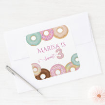 Sweet Doughnut Birthday | Colourful Kids Party -
