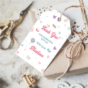 Sweet Doughnut Cute Colourful Gift Tag