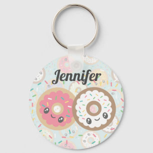 Sweet Doughnuts Keychain