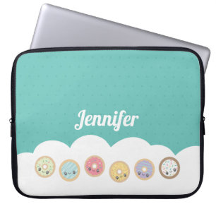 Sweet Doughnuts Laptop Sleeve