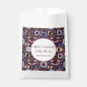 Sweet Doughnuts Purple Girl Baby Shower  Favour Bag